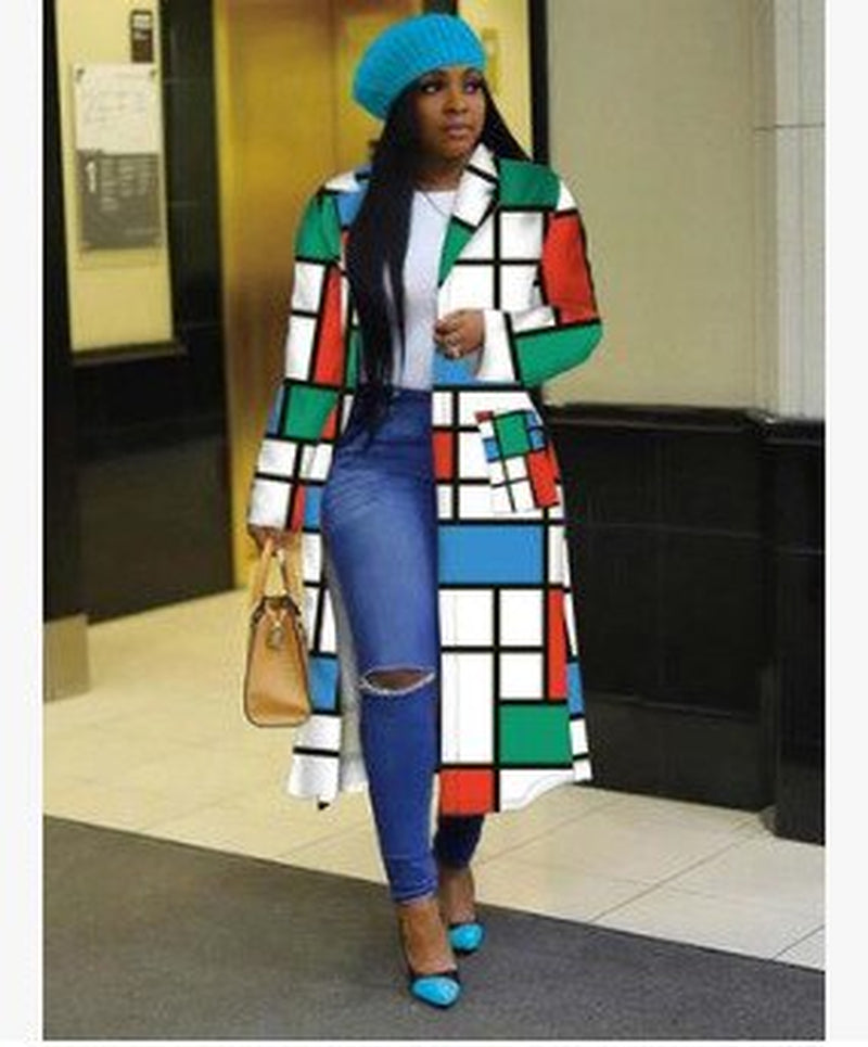 Bold and Colorful Casual Jacket