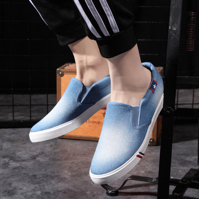 Men's Casual Denim Sneakers  