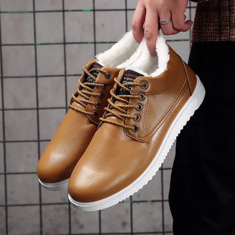 Men's Casual Ankle-Length Winter Boots