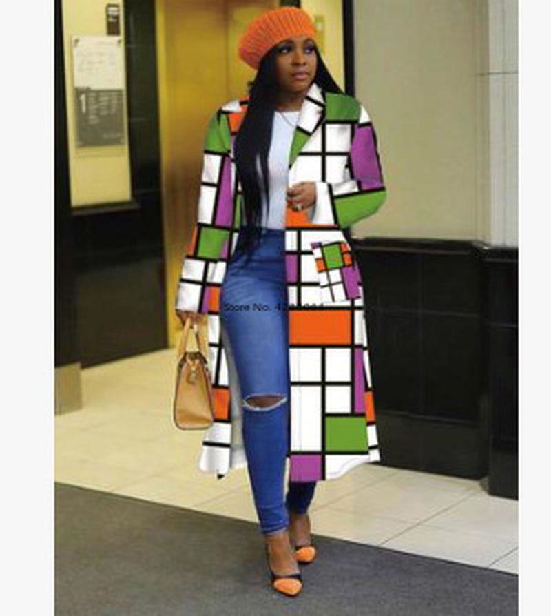 Bold and Colorful Casual Jacket