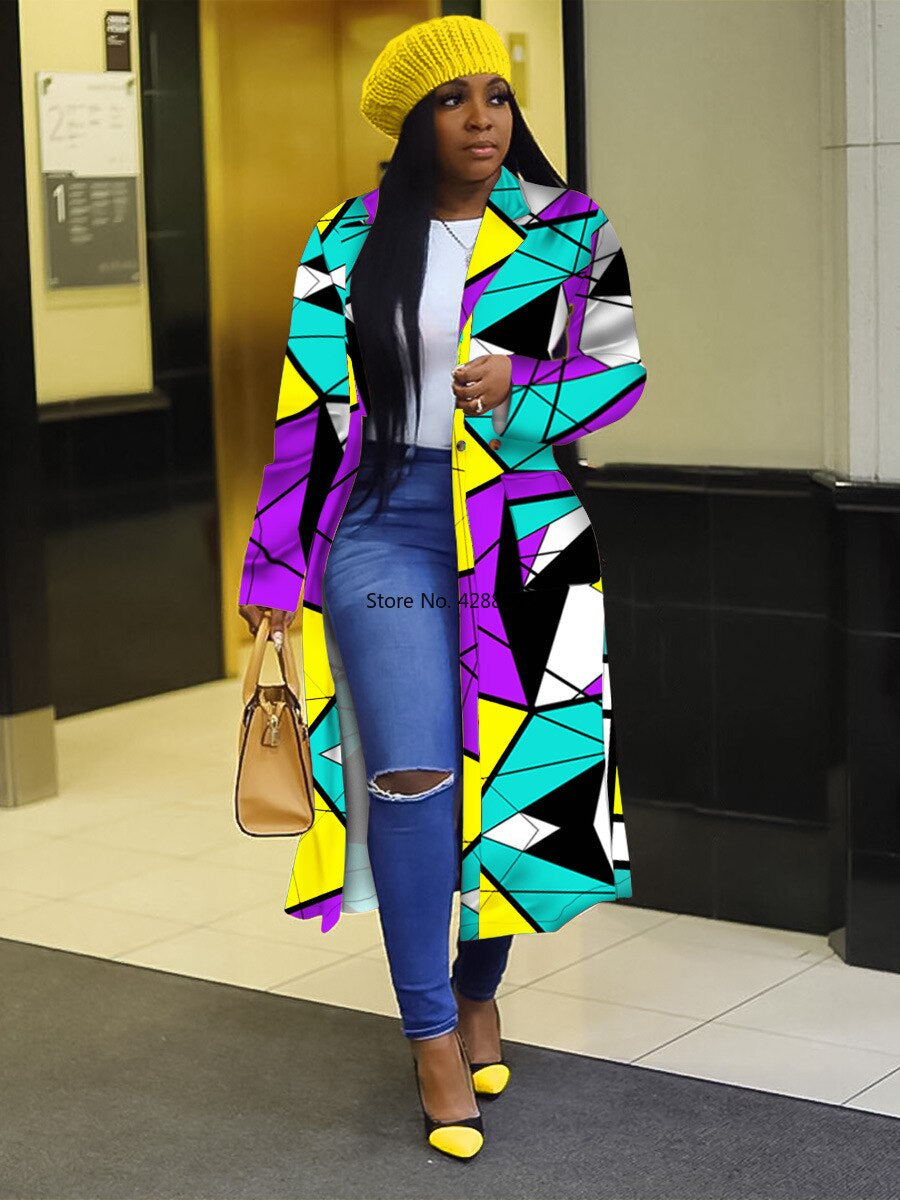 Bold and Colorful Casual Jacket