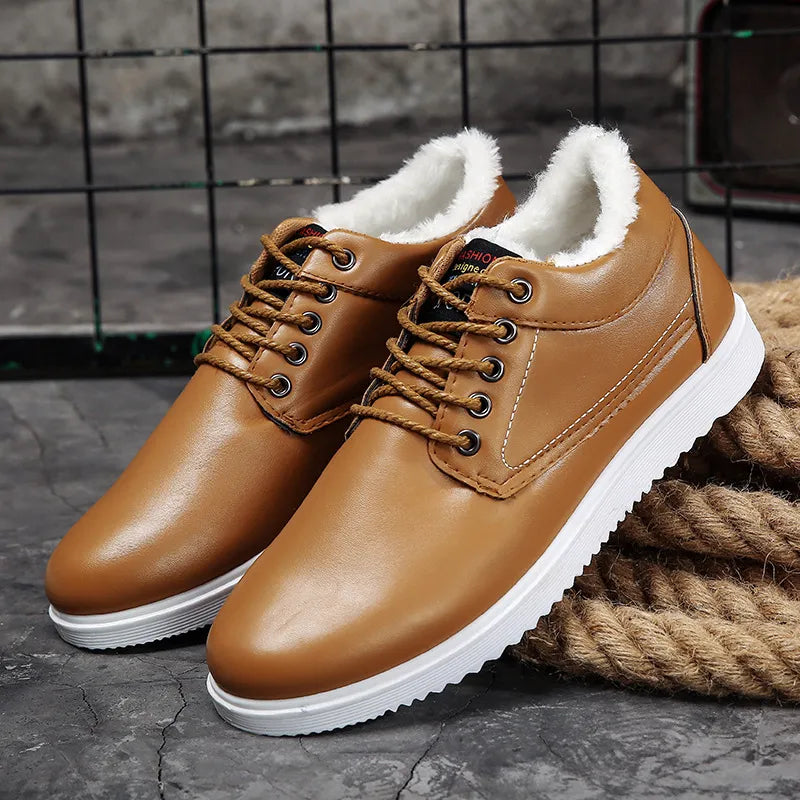 Men's Casual Ankle-Length Winter Boots