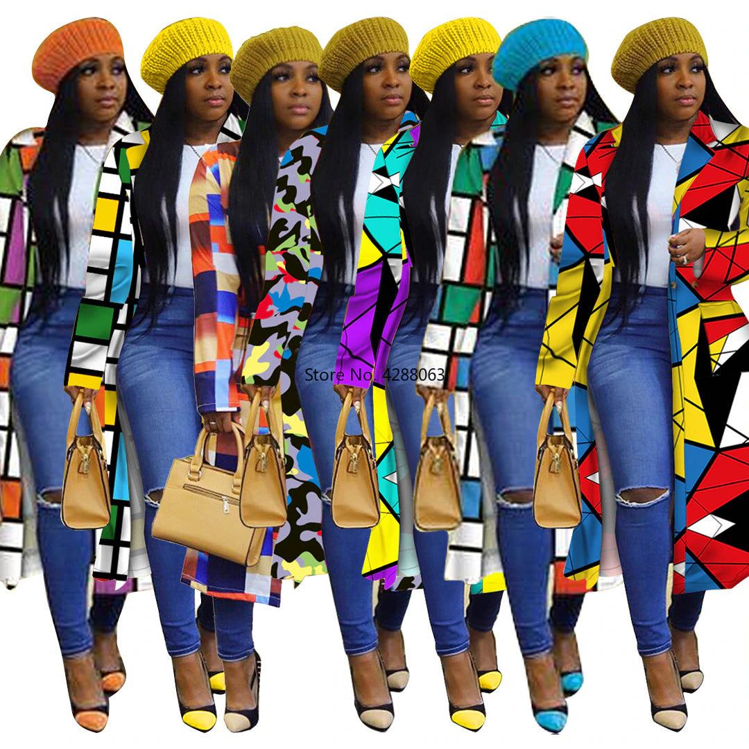 Bold and Colorful Casual Jacket