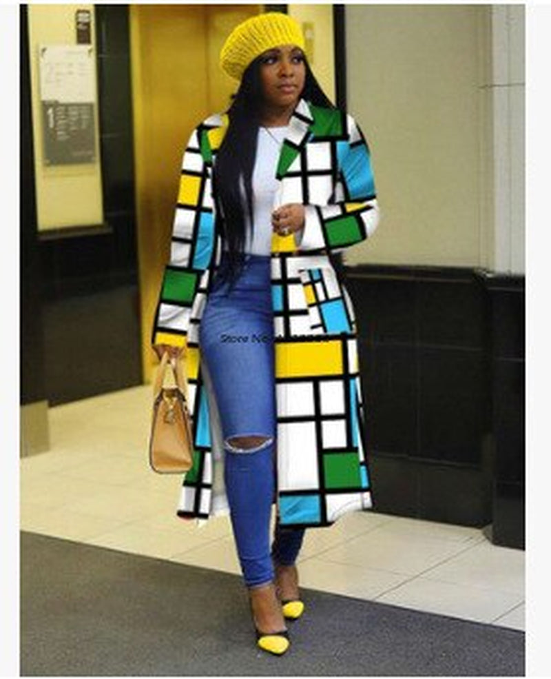 Bold and Colorful Casual Jacket