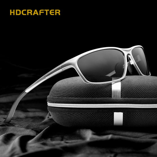 HDCRAFTER Aluminum Magnesium Men's Sunglasses 