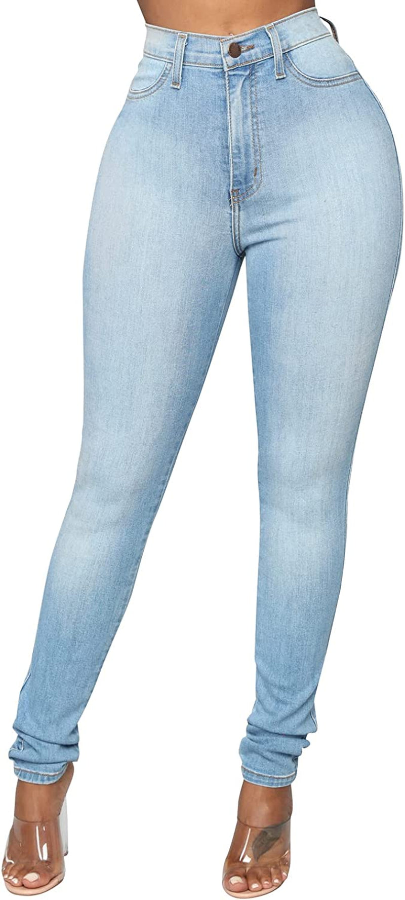 Women's Skinny and Ripped Denim Pants